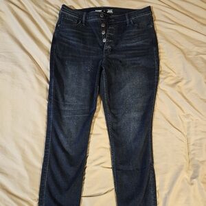 Old Navy button fly jeans
